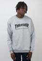 Skate-Mag Crewneck greymottled Vorderansicht