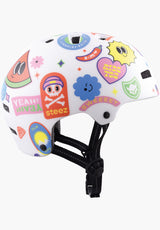 Nipper Maxi Graphic Design Kids white happy sticker Close-Up1