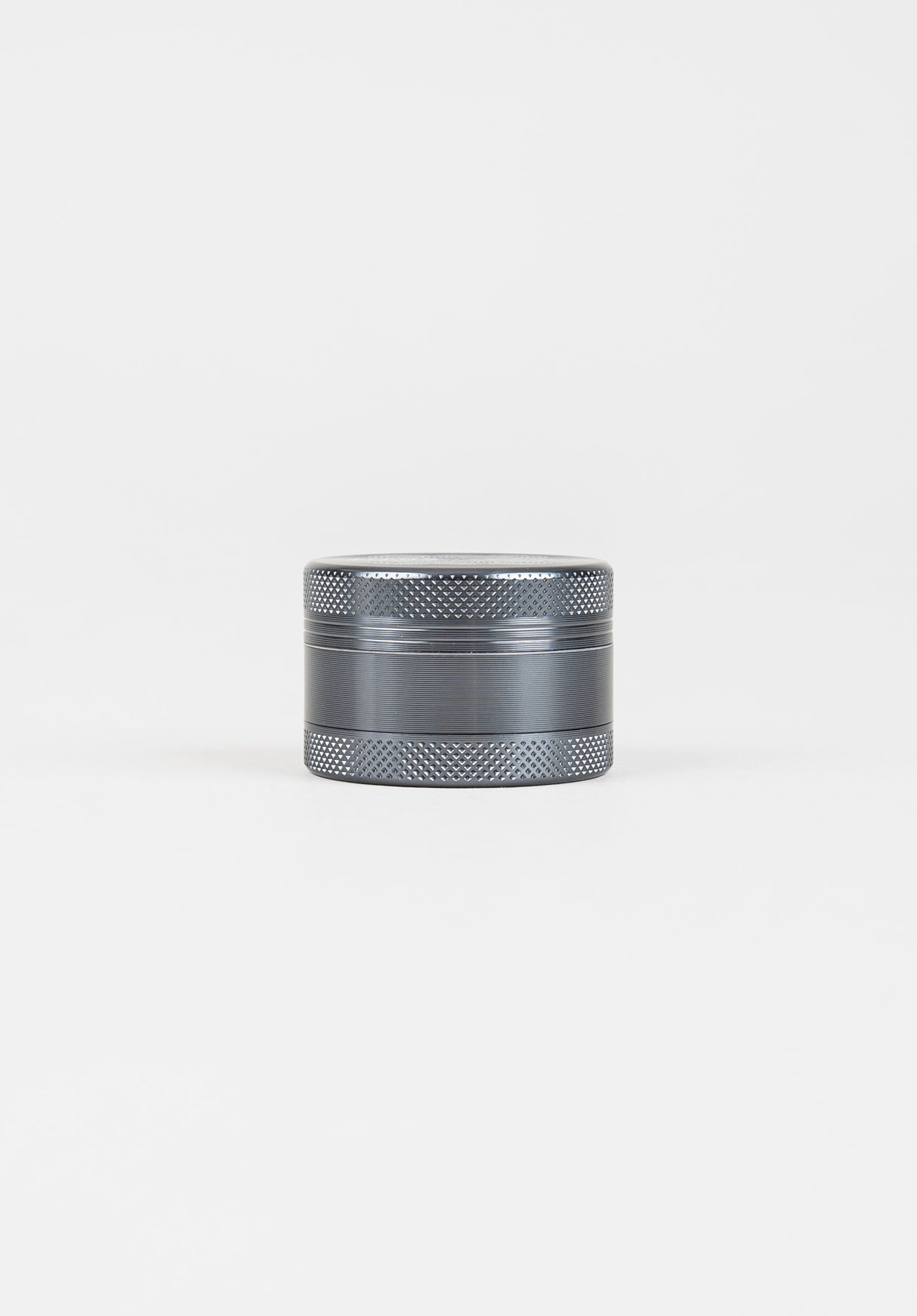 Spiro Pocket Metal 3 Parts Mini Grinder gunmetal Rückenansicht