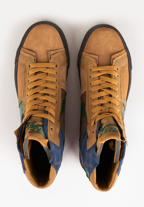 Zoom Blazer Mid PRM legendbrown-fir-obsidian Close-Up2