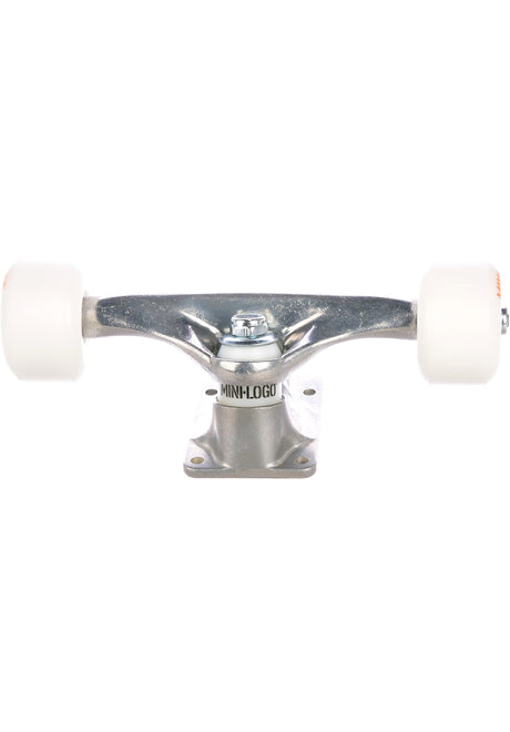 8.0" white A-Cut Wheels 101A Set of 2 raw Close-Up1