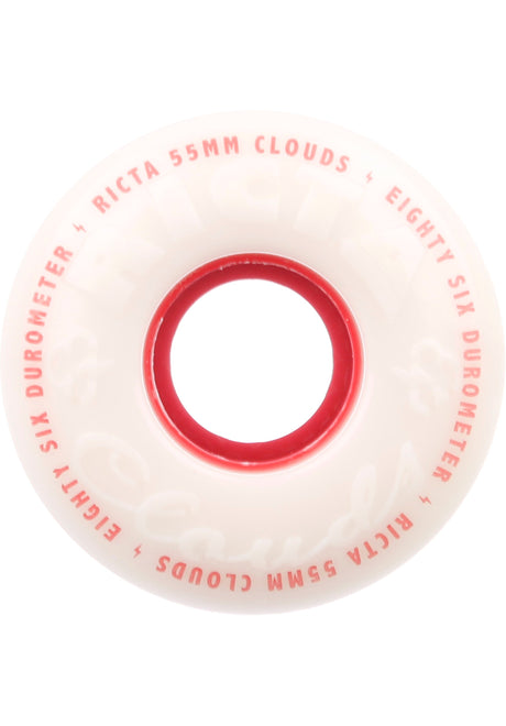 Clouds 86A white-red Vorderansicht