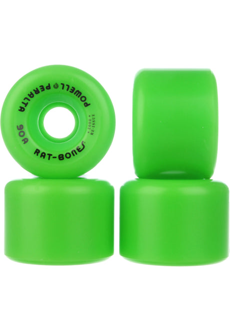 Powell-Peralta Rat Bones 90A Rolle green – Rückenansicht