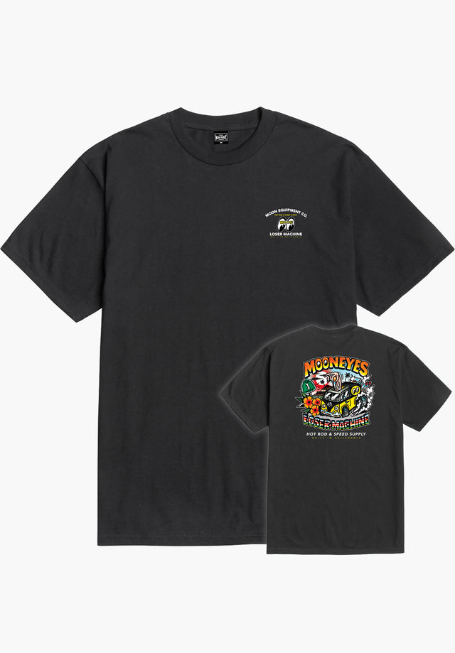 x Mooneyes Pacific Coast HWY black Vorderansicht