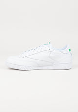 Club C 85 white-green Close-Up2