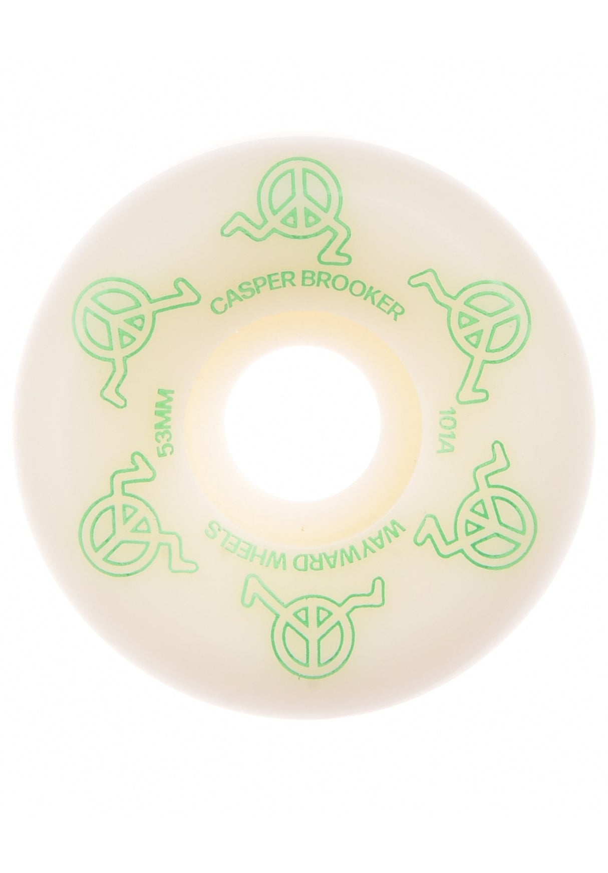 Brooker USA MAde Harder Formula 101A Q1 white Vorderansicht