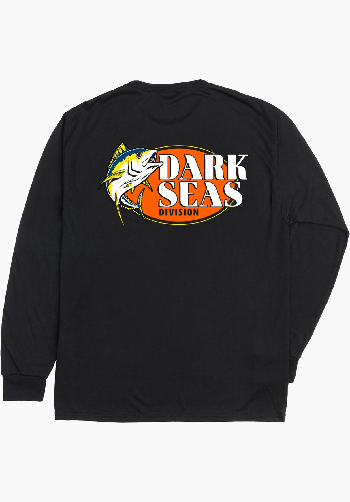 Long Range UV Jersey Shirt black Rückenansicht