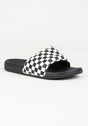 La Costa Slide-On checkerboard-truewhite-black Vorderansicht