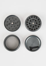 Spiro Metal 4 Parts Grinder matte-grey Close-Up2