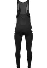 Thermo Bibpants black Rückenansicht