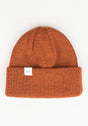 Merino Thin Cap sienna Vorderansicht