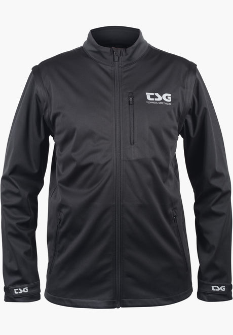 Race Softshell Jacket-Vest black Vorderansicht