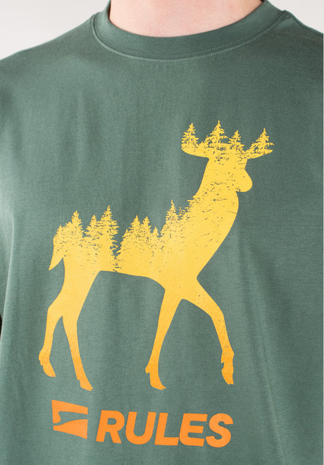Deer darkforest Rückenansicht