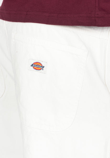 Madison Double Knee Denim white Close-Up2