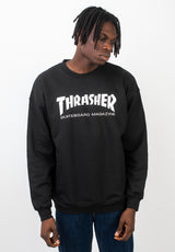 Skate-Mag Crewneck black Vorderansicht